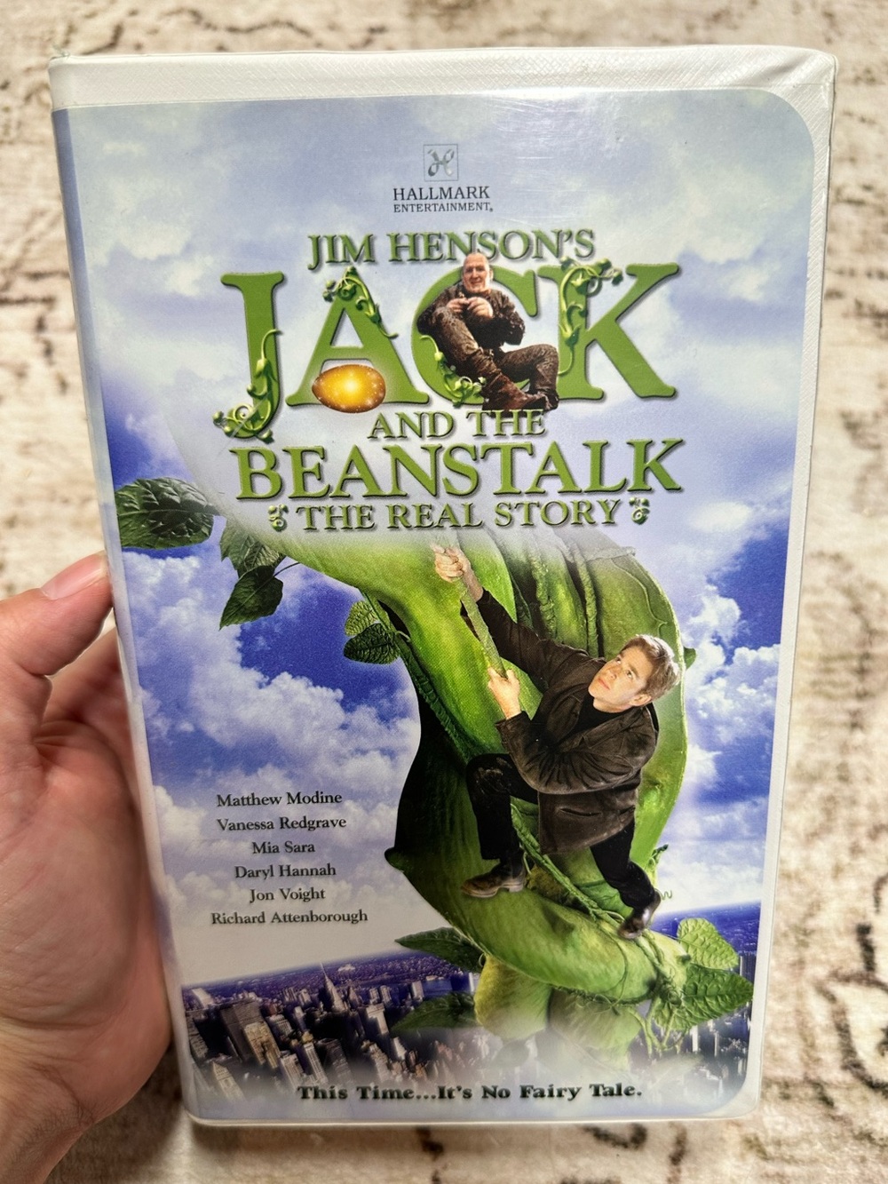 Vintage Jim Henson’s Jack and the Beanstalk: The Real Story VHS – Hallmark